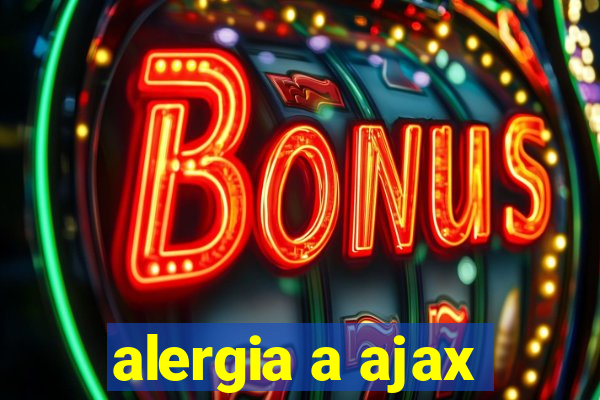 alergia a ajax